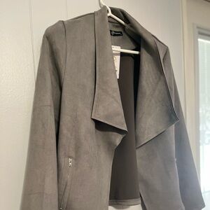 Elegant Women's Gray Blazer